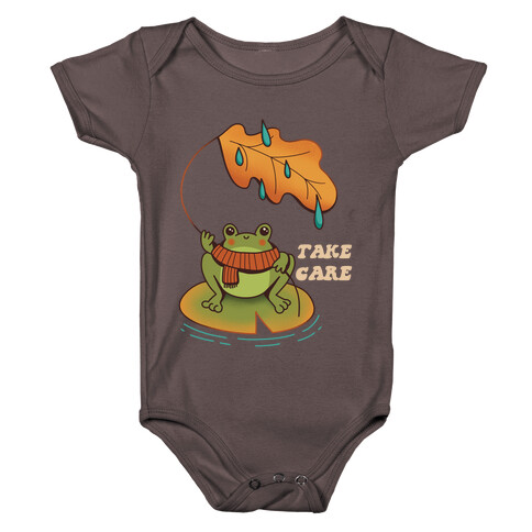 Take Care Frog Baby One-Piece