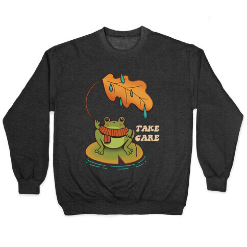 Take Care Frog Pullover