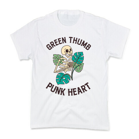 Green Thumb, Punk Heart Kids T-Shirt