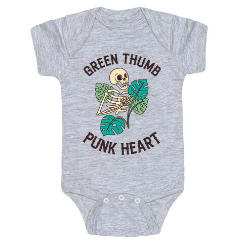 Green Thumb, Punk Heart Baby One-Piece