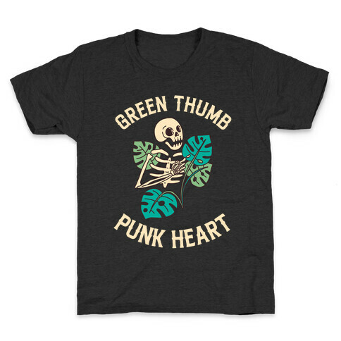 Green Thumb, Punk Heart Kids T-Shirt