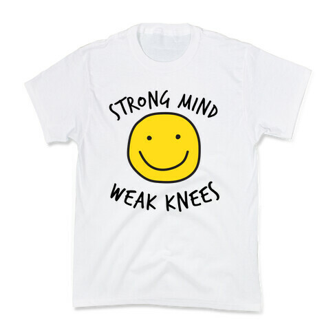 Strong Knees, Strong Mind Kids T-Shirt