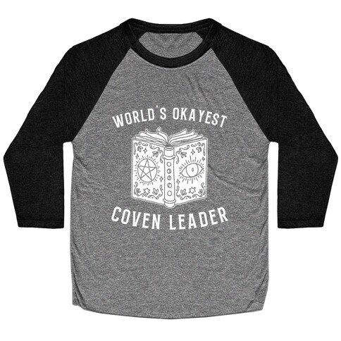 World's Okayest Coven Leader Baseball Tee