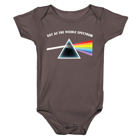 GAY AS THE VISIBLE SPECTRUM Baby One-Piece