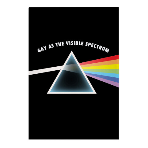 GAY AS THE VISIBLE SPECTRUM Garden Flag