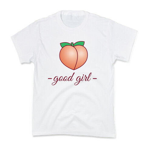 Good Girl Peach Kids T-Shirt