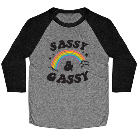 Sassy And Gassy Baseball Tee