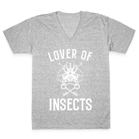 Lover of Insects V-Neck Tee Shirt