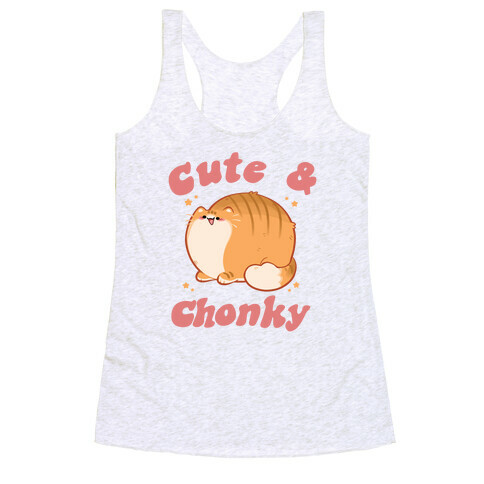 Cute & Chonky Racerback Tank Top