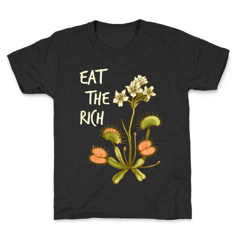 Eat The Rich Venus Fly Trap Kids T-Shirt