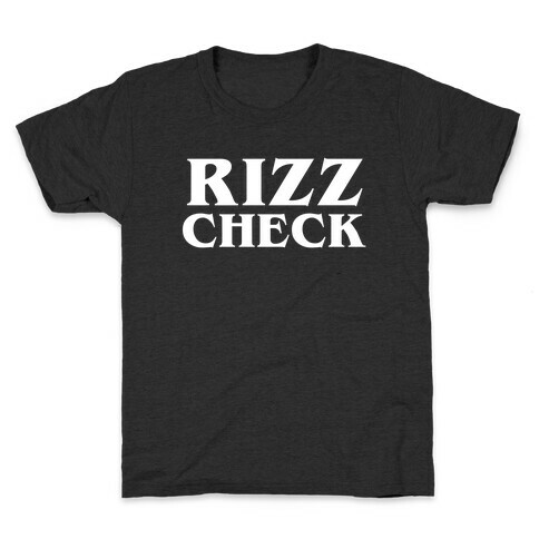 Rizz Check Kids T-Shirt
