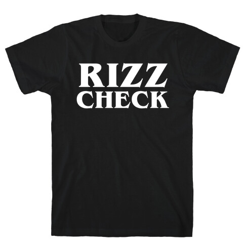 Rizz Check T-Shirt