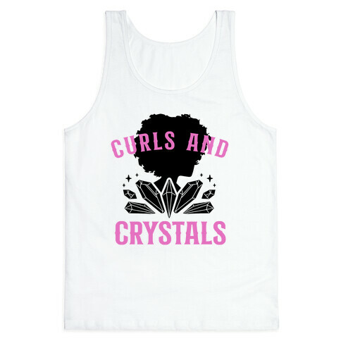 Curls And Crystals Tank Top