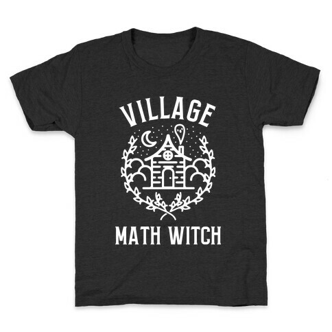 Village Math Witch Kids T-Shirt