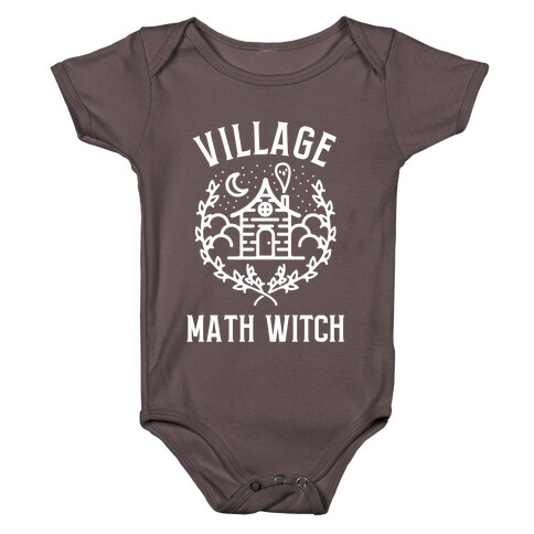 Village Math Witch Baby One-Piece