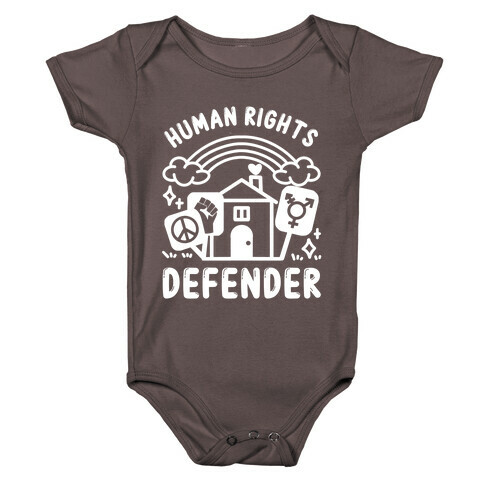 Human Rights Defender Baby One-Piece