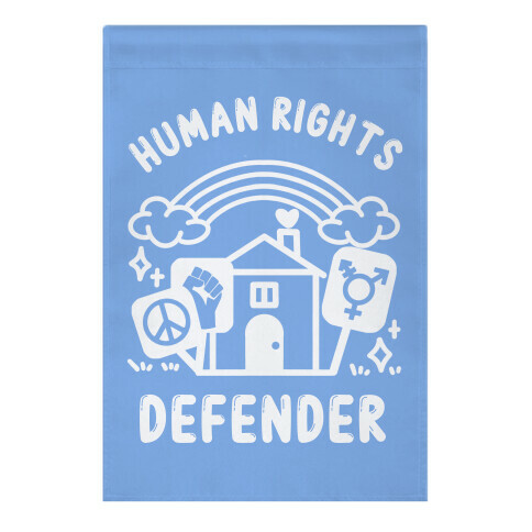 Human Rights Defender Garden Flag