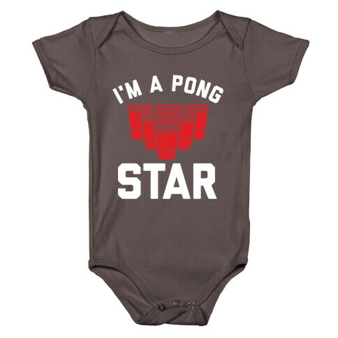 I'm A Pong Star Baby One-Piece