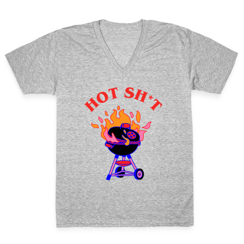 Hot Sh*t  V-Neck Tee Shirt