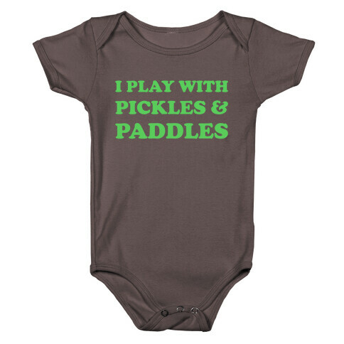 Pickles And Paddles. Baby One-Piece