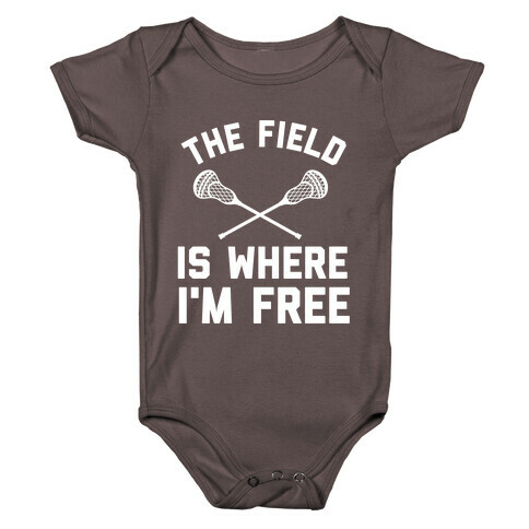 The Field Is Where I'm Free Baby One-Piece