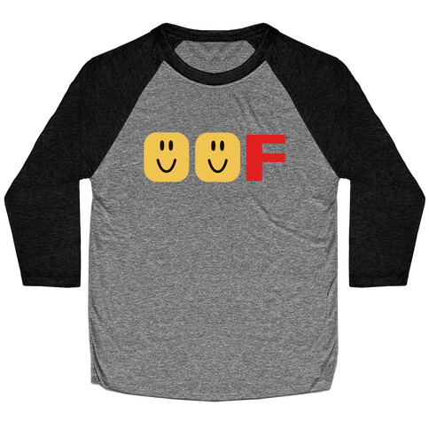 OOF (Gamer Meme) Baseball Tee