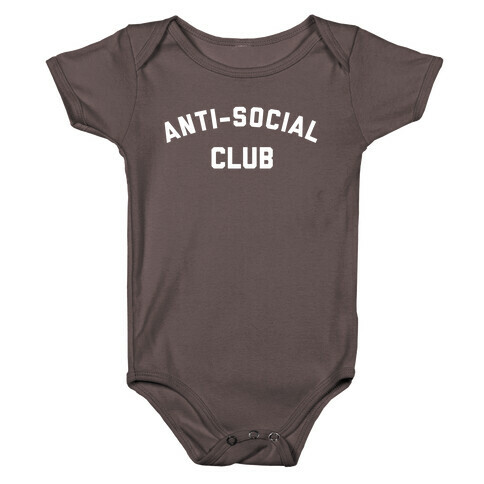 Anti-social Club Baby One-Piece