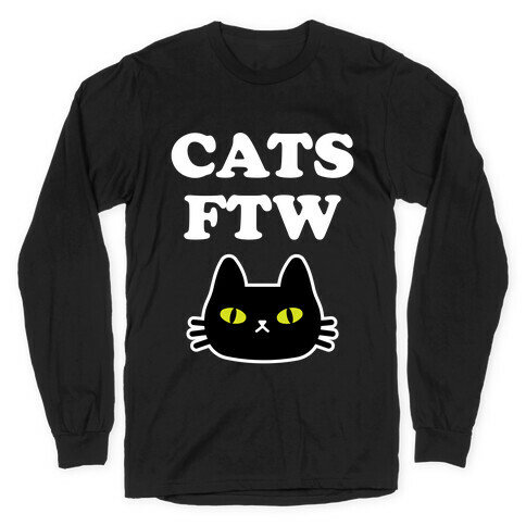 Cats Ftw Long Sleeve T-Shirt