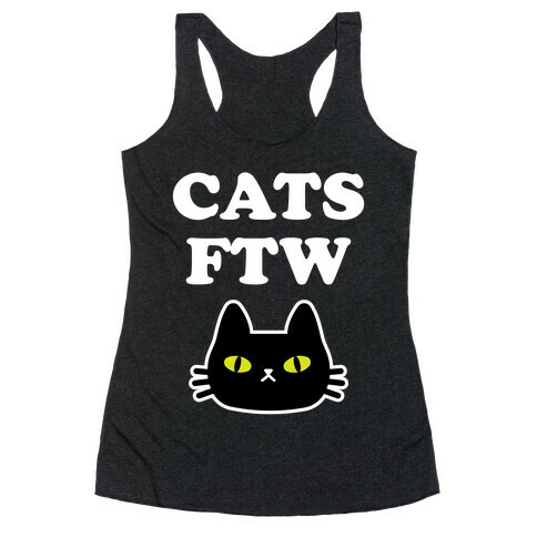 Cats Ftw Racerback Tank Top