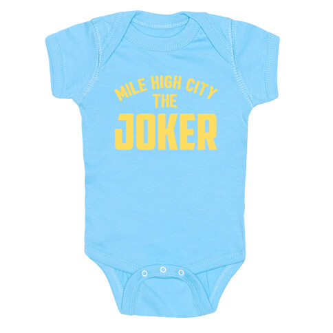 Mile High City The Joker Baby One-Piece