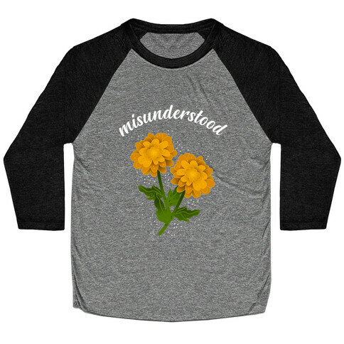 Misunderstood (dandelions) Baseball Tee