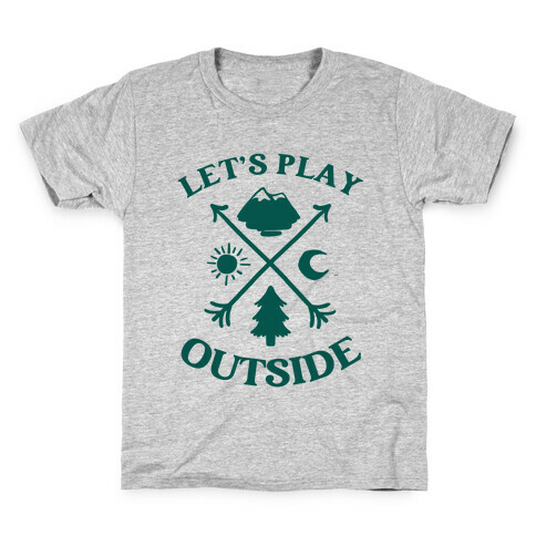 Let's Play Outside Kids T-Shirt