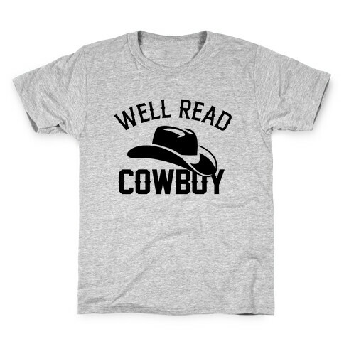 Well Read Cowboy Kids T-Shirt