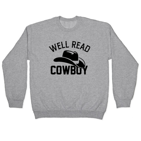 Well Read Cowboy Pullover