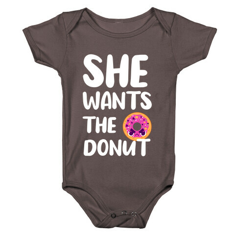 She Wants The Donut Baby One-Piece