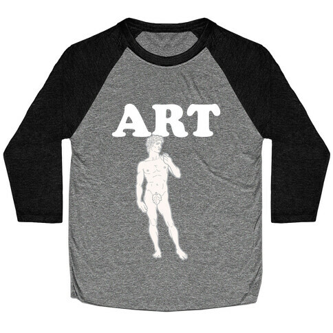 Art  Baseball Tee