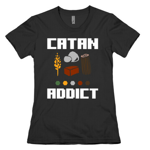 Catan Addict Womens T-Shirt