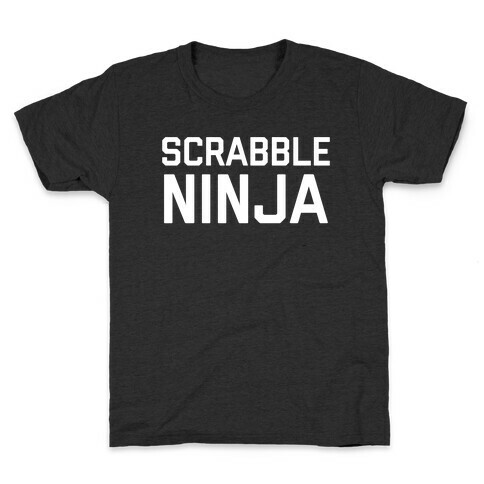 Scrabble Ninja Kids T-Shirt