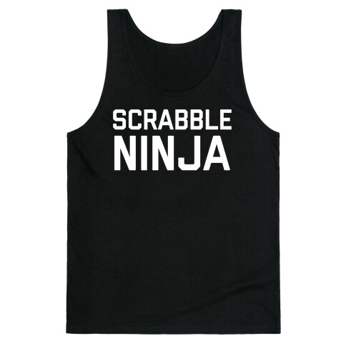 Scrabble Ninja Tank Top