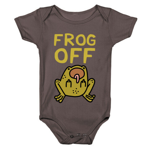 Frog Off Baby One-Piece