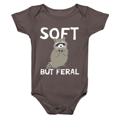 Soft But Feral Baby One-Piece