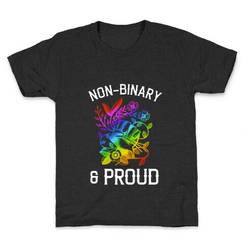 Non-binary & Proud Kids T-Shirt