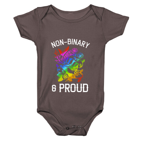 Non-binary & Proud Baby One-Piece