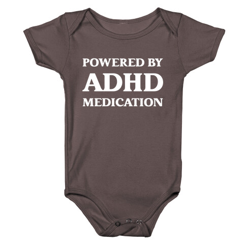Powered By ADHD Medication Baby One-Piece