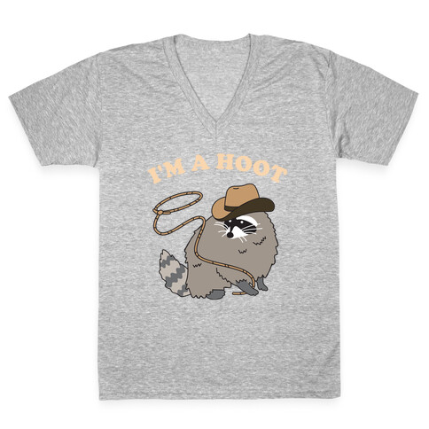 I'm A Hoot  V-Neck Tee Shirt