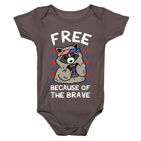 Free Because Of The Brave Baby One-Piece