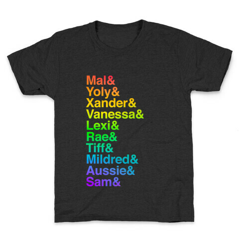 Queer Rainbow Love  Kids T-Shirt