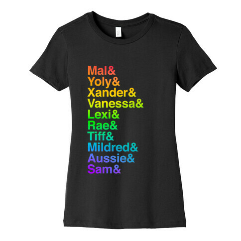 Queer Rainbow Love  Womens T-Shirt