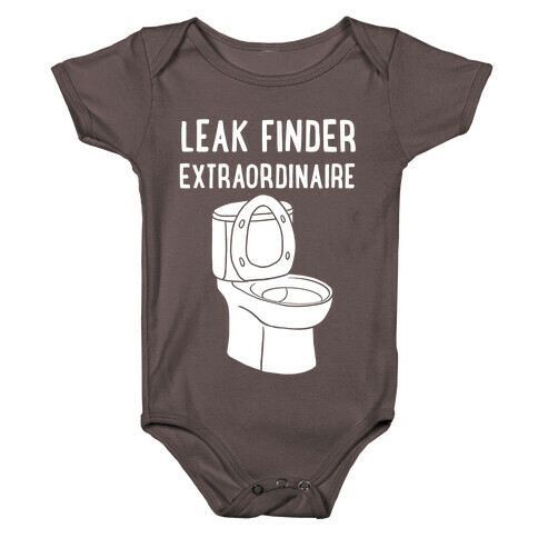 Leak Finder Extraordinaire Baby One-Piece