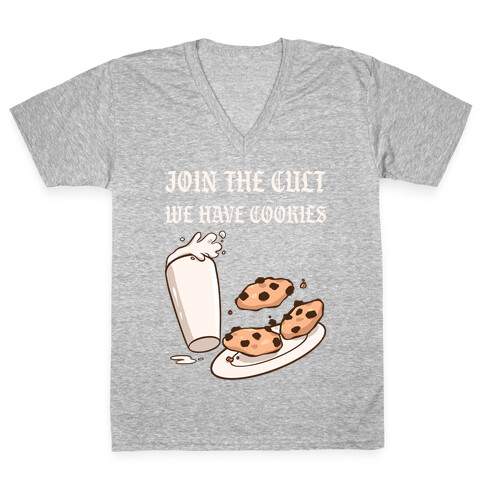 Join The Cult, We Have Cookies V-Neck Tee Shirt